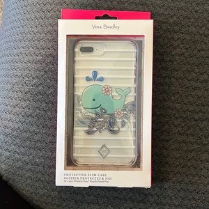 Vera Bradley iPhone Protective Slim Case Fan of Whales Design